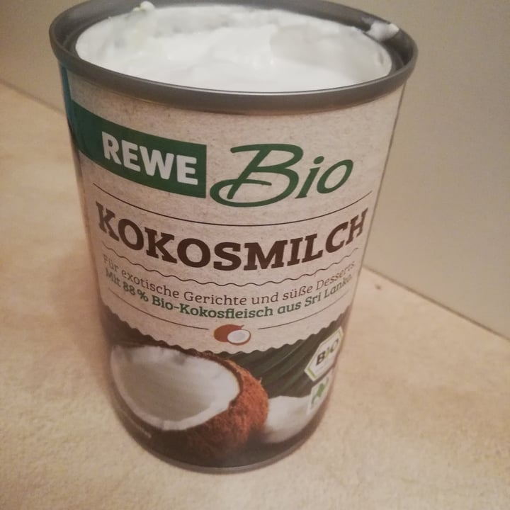 photo of Rewe Bio Kokosmilch shared by @renatad on  17 Feb 2022 - review