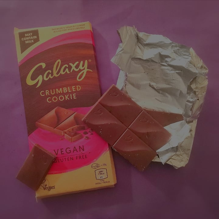 photo of Galaxy Cookie Crumble shared by @veganellas on  27 Nov 2020 - review