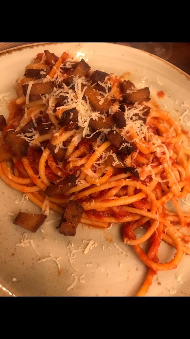 review photo of Rifugio Romano Vegan Amatriciana shared by @cucinavegan on 18 Feb 2020 - review