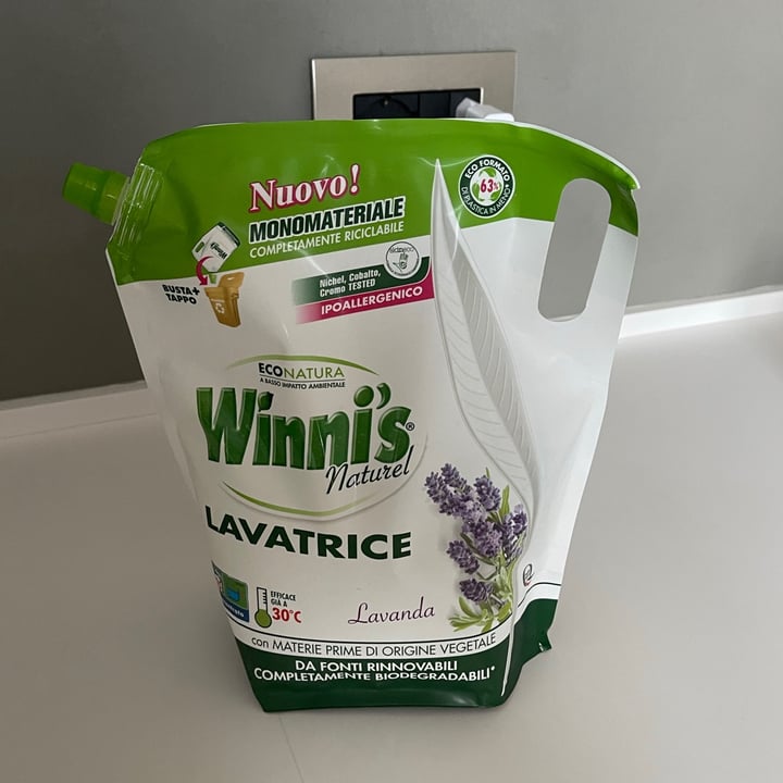 photo of Winni's Naturel Detersivo lavatrice lavanda shared by @aliclinomaniac on  23 Jul 2021 - review