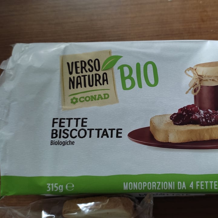 photo of Conad Bio Fette biscottate shared by @nellifranci on  21 Mar 2022 - review