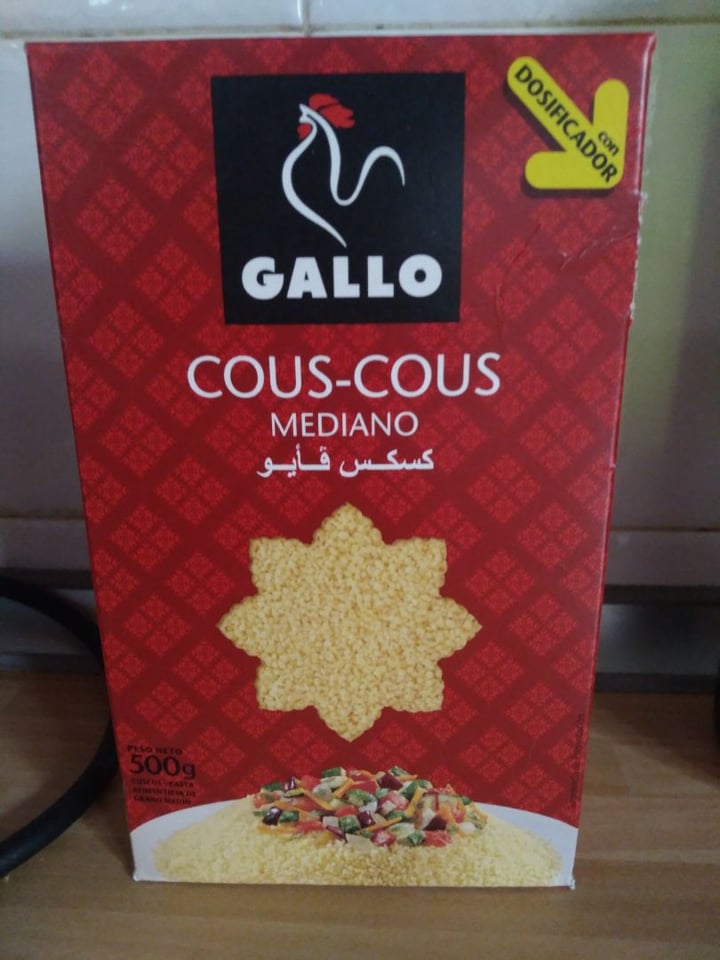 photo of Gallo Cous-cous shared by @guizmo on  01 Sep 2020 - review