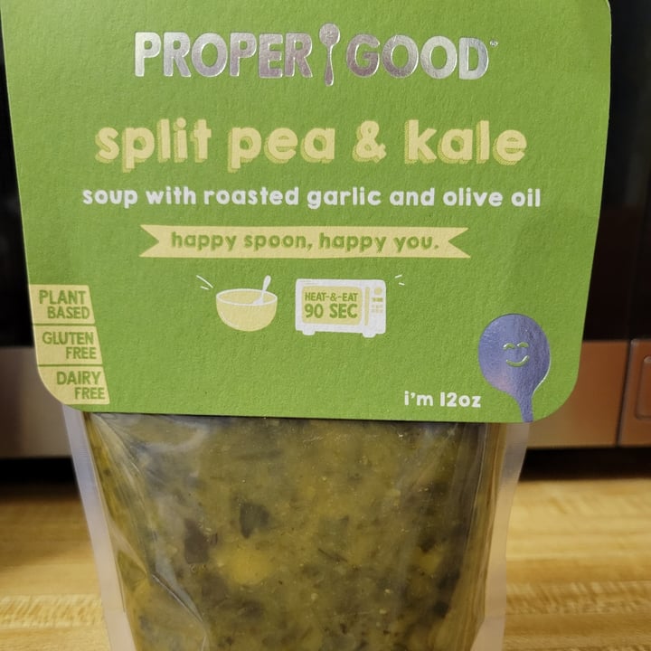 photo of Proper good Split Pea Kale Soup shared by @veggers2163 on  13 May 2022 - review