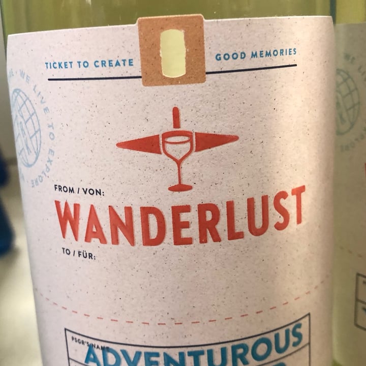 photo of Wanderlust White Wine shared by @sueprozak on  17 Dec 2022 - review