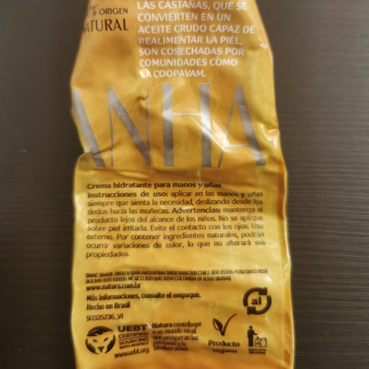 photo of Natura ekos castanha Ekos Creme Para Mãos shared by @magshh on  04 Aug 2022 - review