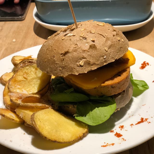 「Hamburguesa Beyond Meat」の料理の写真