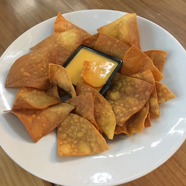 Foto del piatto “Cheddar vegano”