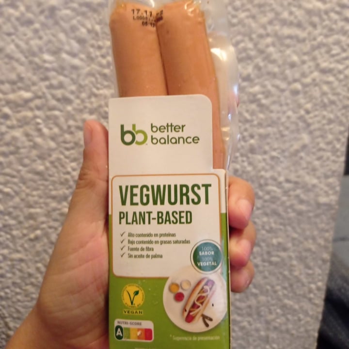 photo of better balance Vegwurst plant based shared by @moniqueta on  22 Sep 2022 - review