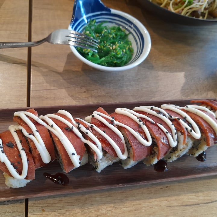 photo of Saute-San curry katsu don rice, truffle aglio olio, shoyu ramen, miso soup, kimbap ham handroll, chuka wakame, basil cashew pesto, truffle orh luak shared by @vivienwsw on  10 Jun 2022 - review