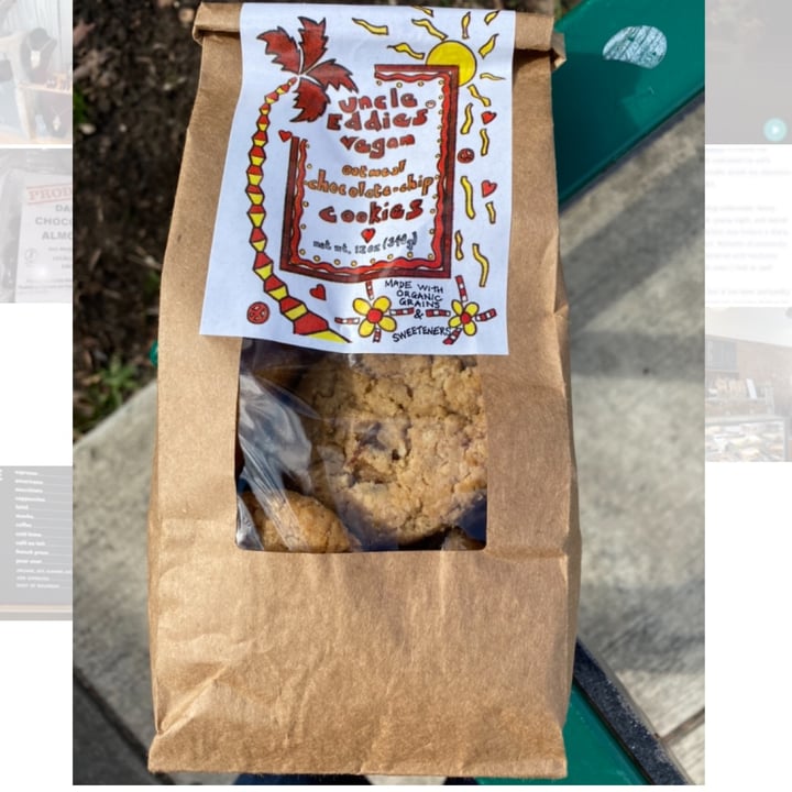 photo of Uncle Eddie’s Vegan Chocolate-Chip Oatmeal Cookies shared by @malarky on  09 Mar 2022 - review