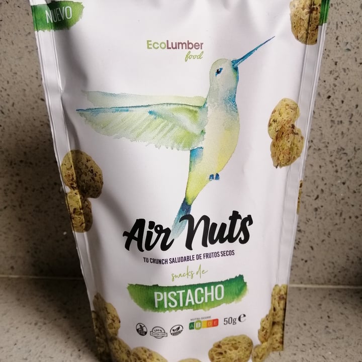 photo of EcoLumber Air nuts snacks de pistacho shared by @jennyjenny on  01 Dec 2021 - review