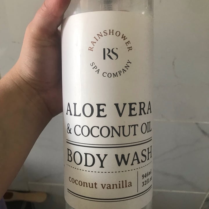photo of Rainshower spa company Aloe Vera & Coconut Body Wash - Coconut Vanilla shared by @jordan22 on  13 Jun 2021 - review