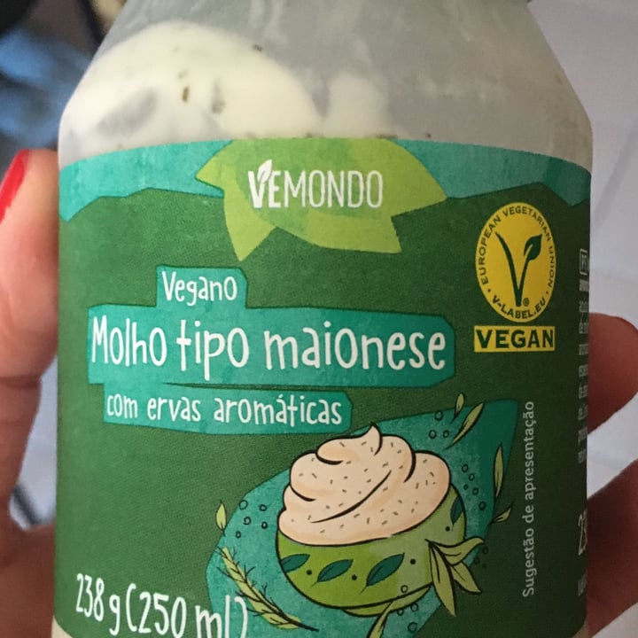 photo of Vemondo Maionese com ervas aromáticas shared by @jacquelinezibordi on  28 Jun 2022 - review