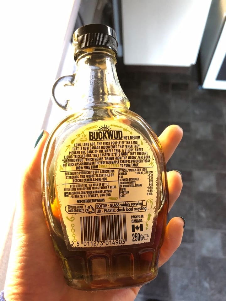 photo of Buckwud Canadian Maple Syrup shared by @elwa21 on  18 Jan 2020 - review