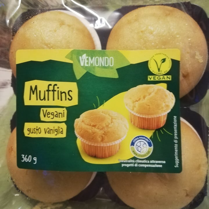 photo of Vemondo  Muffins Vegani gusto vaniglia shared by @elisavegghion on  18 Aug 2022 - review