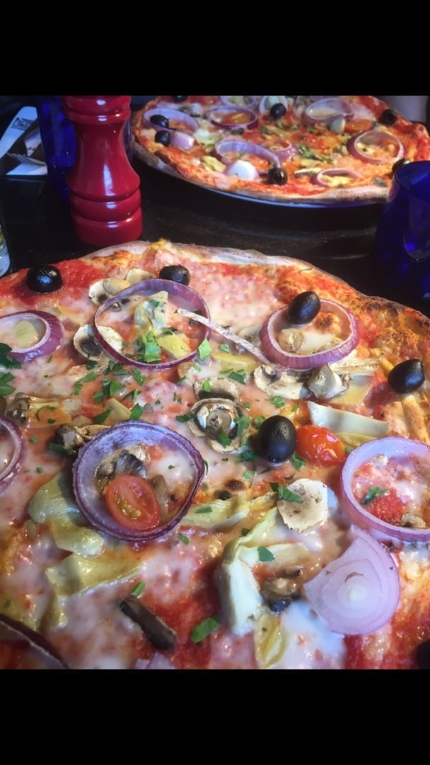 photo of Pizza Express Romano Giardiniera pizza shared by @lou16 on  11 Mar 2020 - review