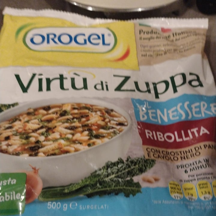 photo of Orogel Virtù di Zuppa - Ribollita shared by @valeriacinollo on  22 Apr 2022 - review