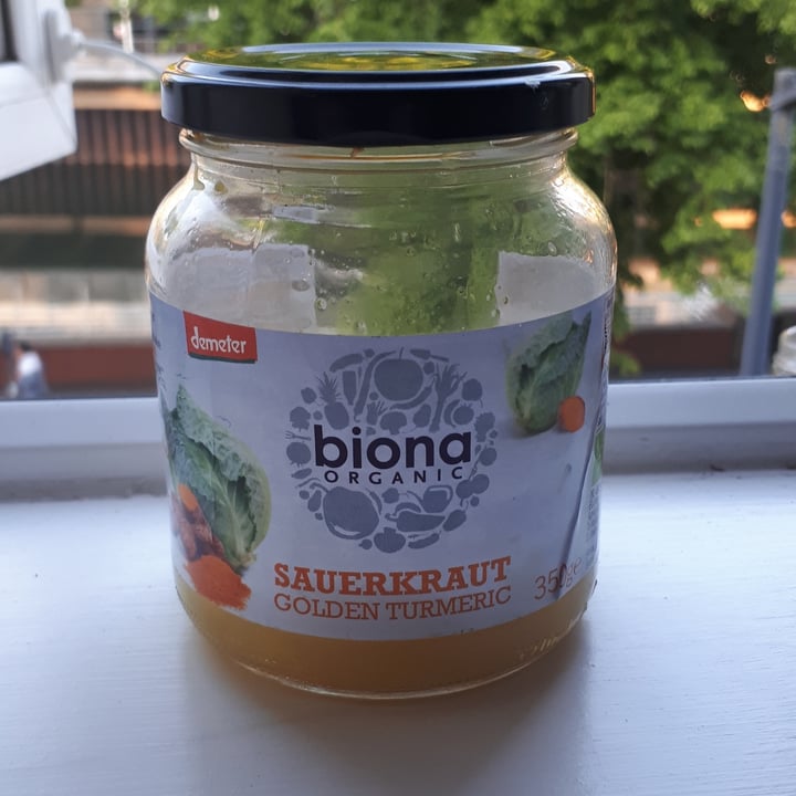 photo of Biona Golden Tumeric Sauerkraut shared by @jowad on  06 May 2020 - review