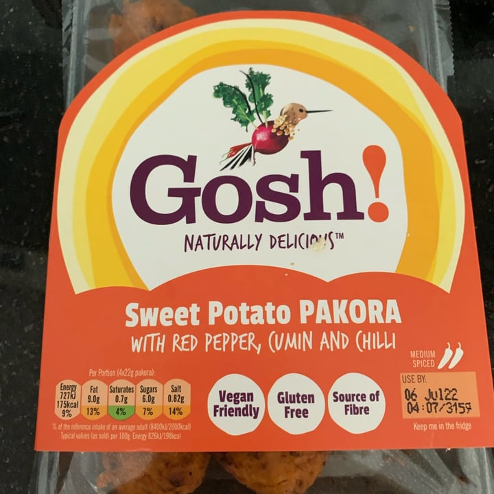 review photo of Gosh! Sweet Potato Pakora shared by @suefletcher on 24 Jun 2022 - review