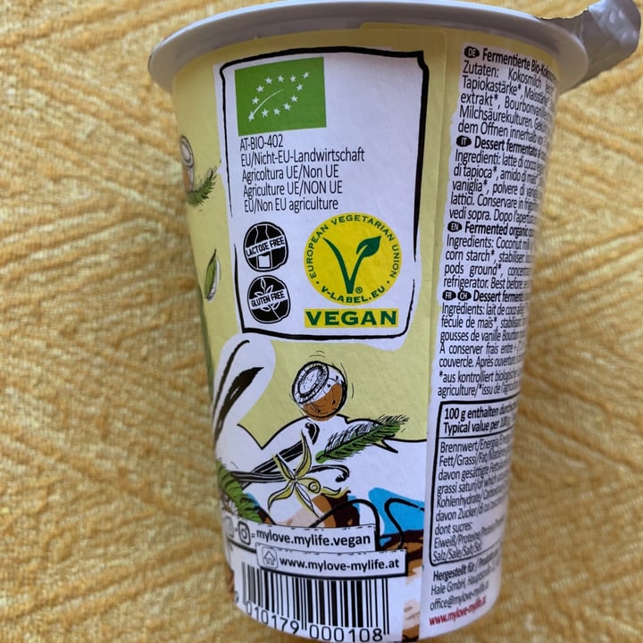 photo of My Love My Life Yogurt Kokos Vanille shared by @aleglass on  13 Oct 2020 - review