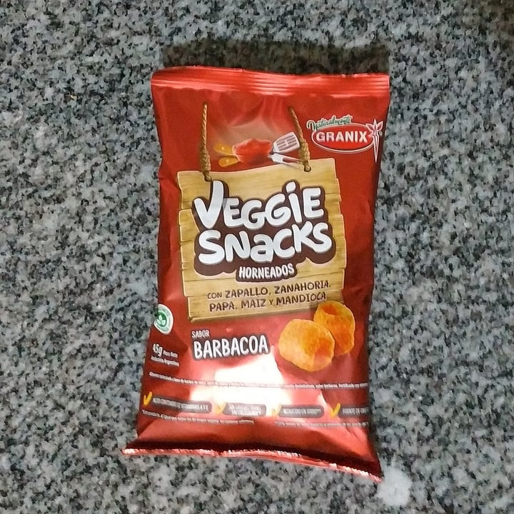 photo of Granix Veggie Snacks Sabor Barbacoa shared by @gugudanista on  02 Sep 2021 - review