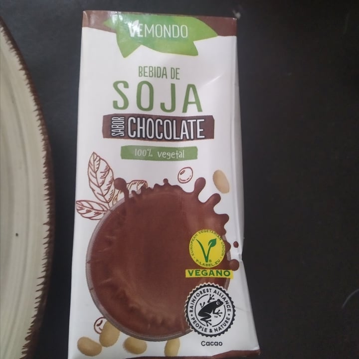 photo of Vemondo  bebida de soja sabor chocolate pack 3 shared by @sofiapelosanimais on  11 Oct 2022 - review