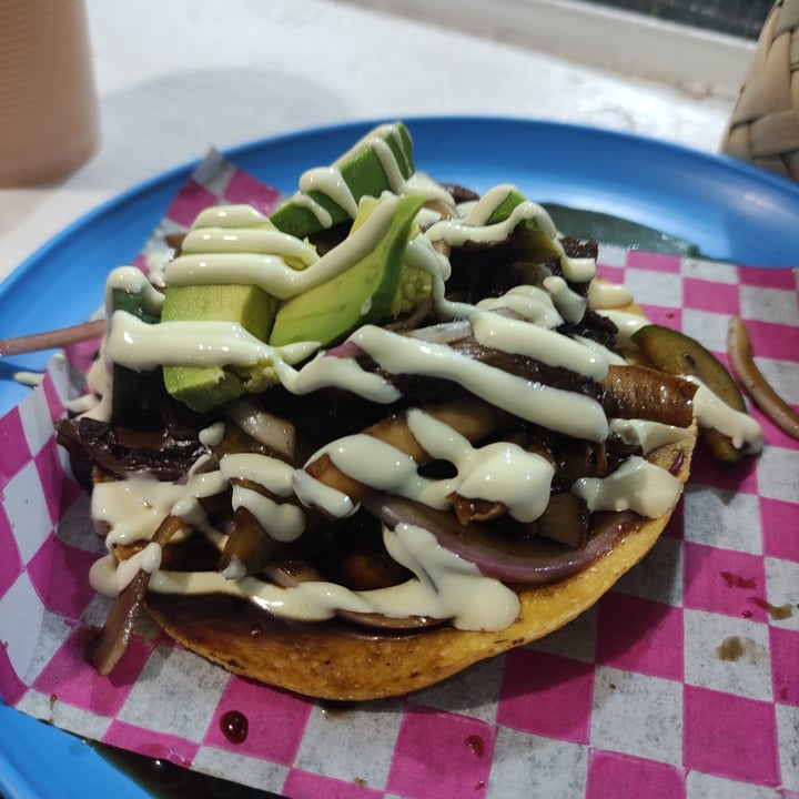 photo of Paxil - Plant Based Seafood Tostada Con Aguachile Negro shared by @catafdezc on  19 Mar 2022 - review