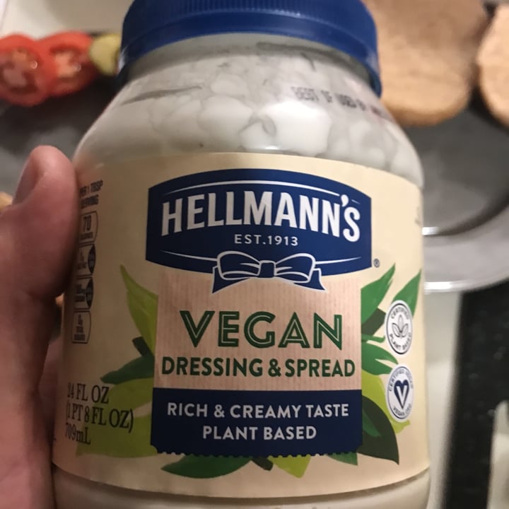photo of Hellmann’s Hellman’s Vegan Mayonnaise shared by @banthafodder on  27 Dec 2020 - review