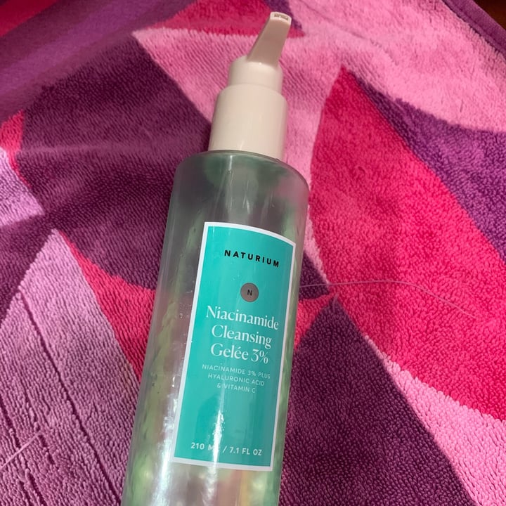photo of Naturium Niacinamide Cleansing Gelée 3% shared by @pivegg on  29 Jun 2021 - review