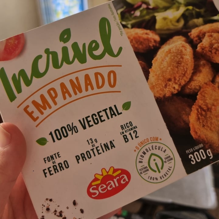 review photo of Incrível - Seara Empanado de Frango shared by @tatifillmann on 24 Aug 2022 - review