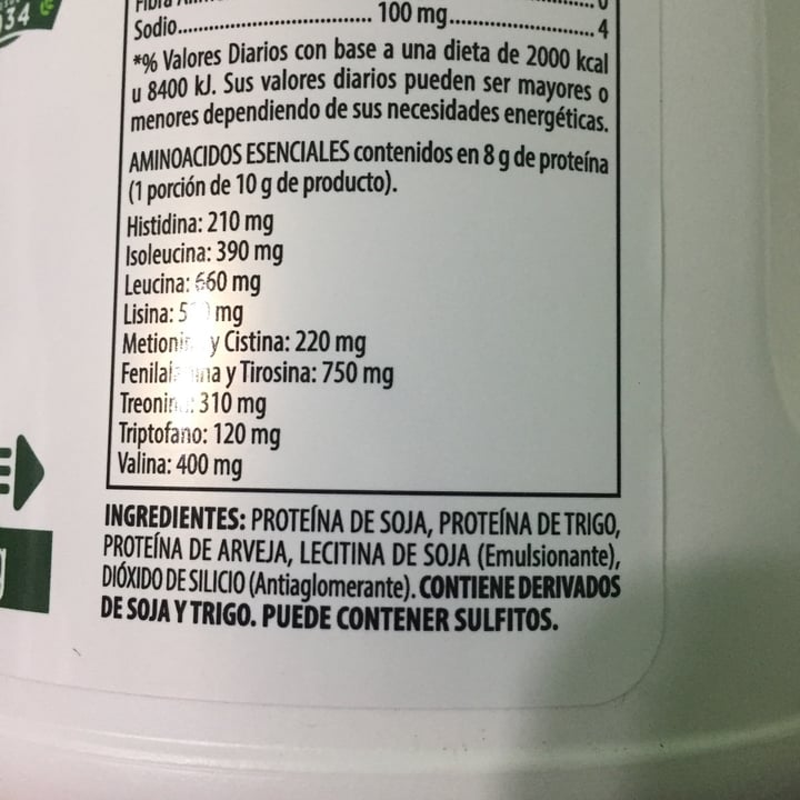 photo of Nutrilite Proteína vegetal shared by @dolobasilio23 on  30 Mar 2021 - review