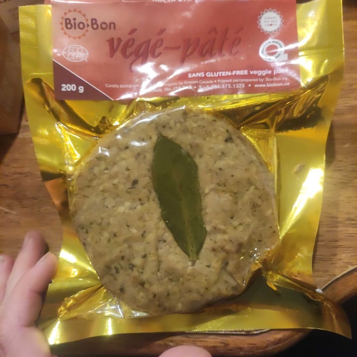 photo of biobón Végé-paté Traditionel Gluten-free shared by @melou on  02 Nov 2021 - review