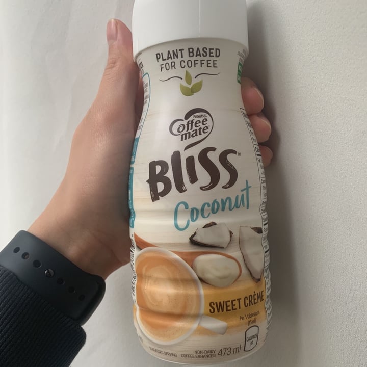 photo of Coffeemate Bliss Coconut Sweet Crème shared by @beesknees on  13 Dec 2020 - review