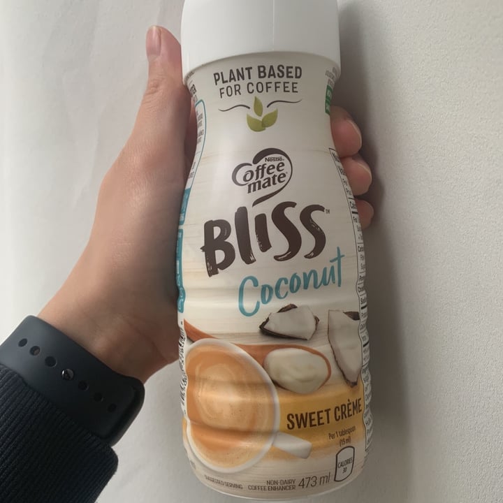 review photo of Coffeemate Bliss Coconut Sweet Crème shared by @beesknees on 13 Dec 2020 - review