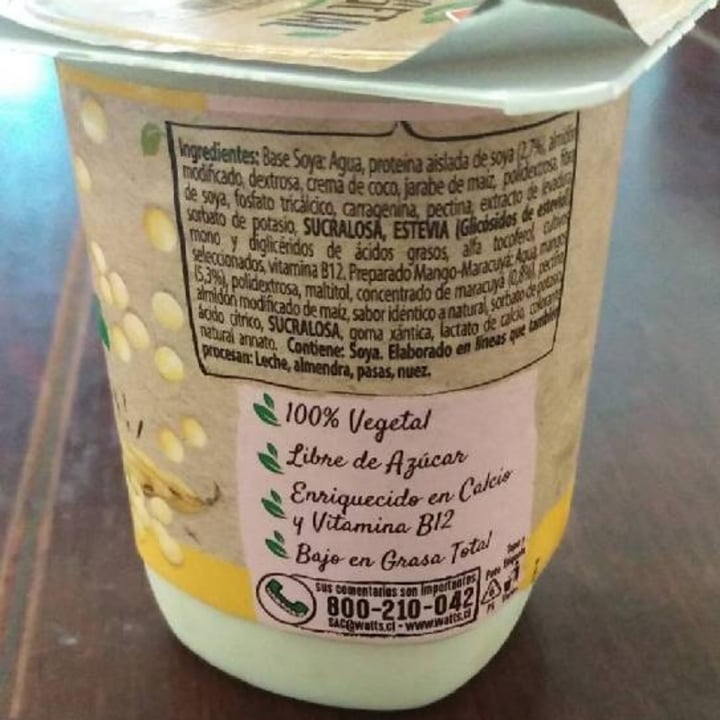 review photo of Lonco Leche Alimento soya con trozos mango y maracuyá shared by @quovadish on 24 Jul 2021 - review