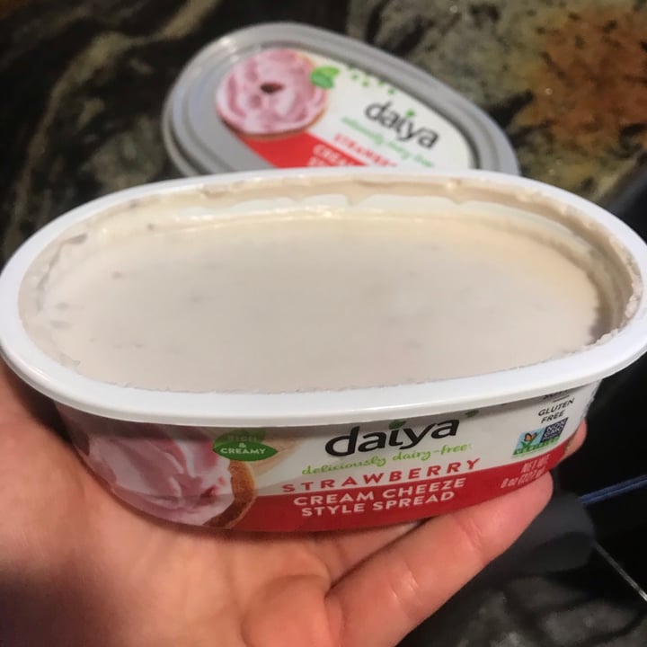 photo of Daiya Cream Cheese Style Spread Strawberry shared by @crisell on  27 Sep 2020 - review