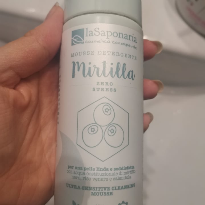 photo of La Saponaria Mousse detergente Mirtilla shared by @ismaela on  02 Apr 2022 - review