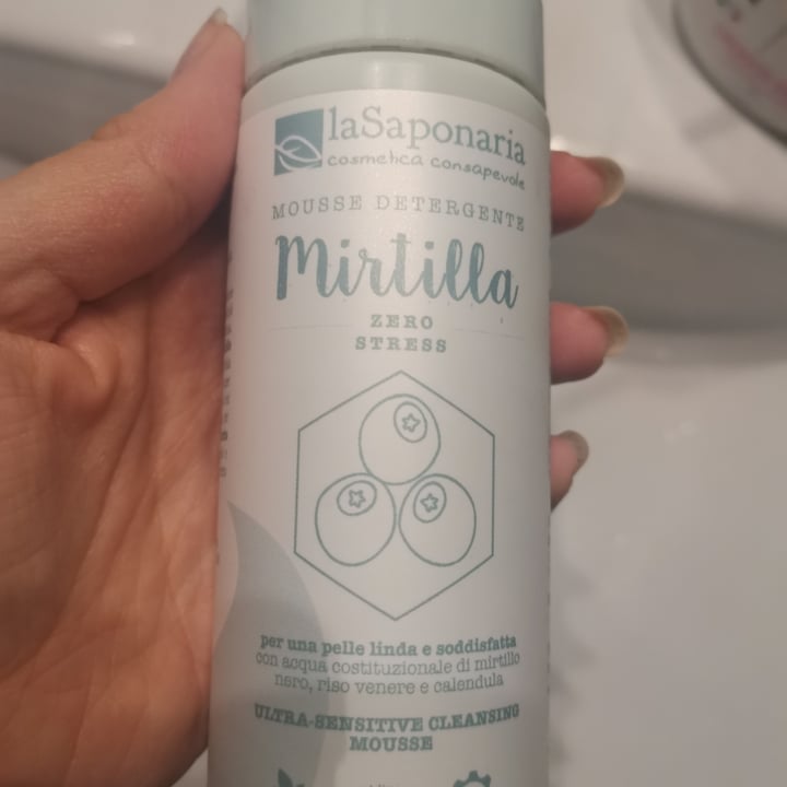review photo of La Saponaria Mousse detergente Mirtilla shared by @ismaela on 02 Apr 2022 - review