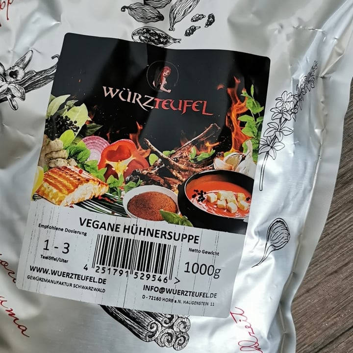 review photo of Würzteufel Vegane Hühnersuppe shared by @goodvibrations on 22 Jun 2021 - review