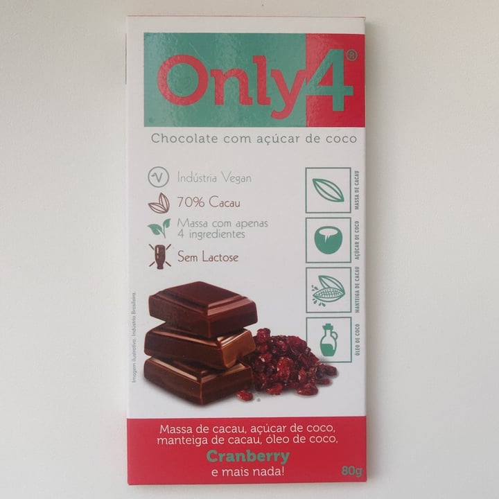 review photo of Only4 Only4 Cranberry - 80g shared by @acamilapires on 18 Jul 2021 - review