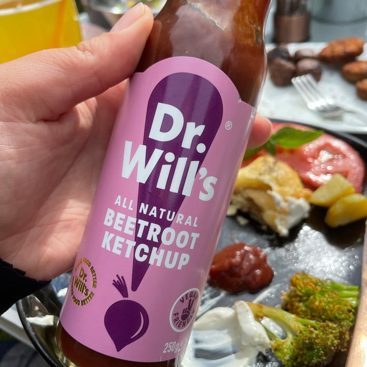 review photo of Dr Will’s Beetroot Ketchup shared by @kaythevegan on 06 Jul 2021 - review