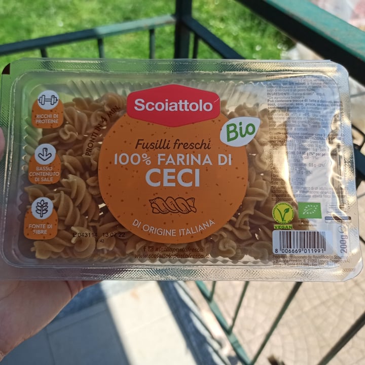 photo of Scoiattolo Fusilli freschi di farina di ceci shared by @camillavergani on  12 May 2022 - review