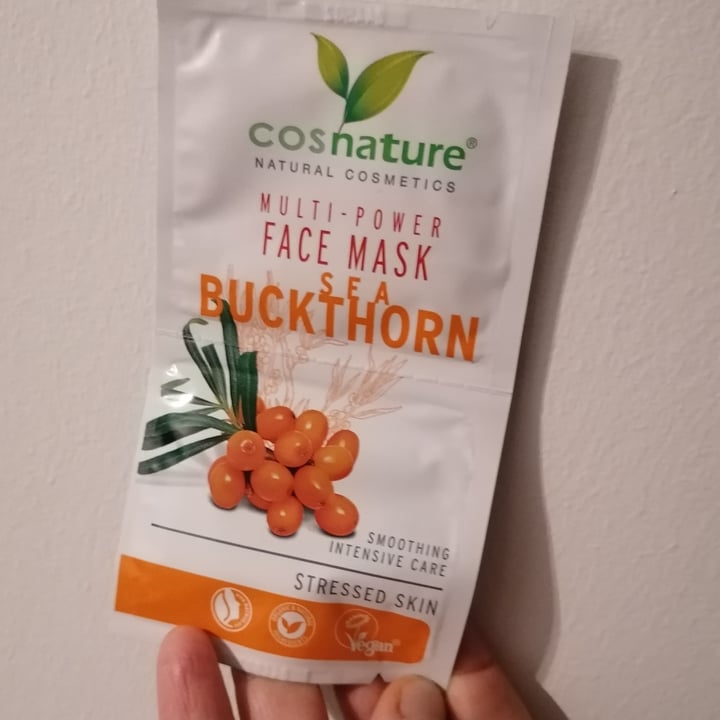 photo of Cosnature Naturkosmetik Multi-power Face Mask Sea Buckthorn shared by @hennaemilia on  16 Aug 2020 - review