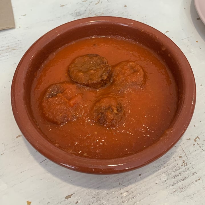 photo of La Oveja Negra taberna vegana. Chorizo A La Sidra shared by @sevoya on  27 Jul 2021 - review
