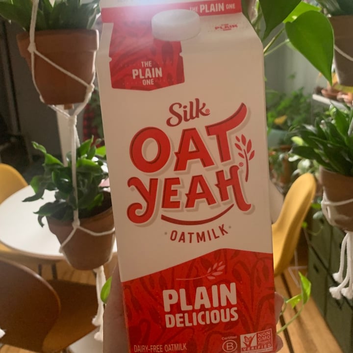 photo of Silk Oat Yeah Oatmilk The Plain One shared by @katyinmpls on  21 Oct 2020 - review
