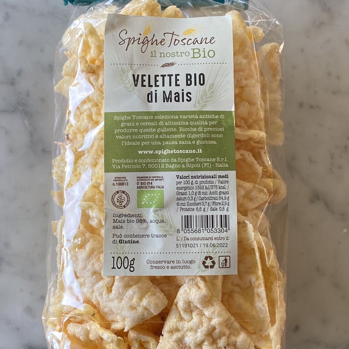 photo of Spighe toscane Velette Bio Di Mais shared by @francescabernardini on  25 Mar 2022 - review