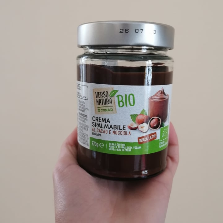 review photo of Conad Bio Crema spalmabile cacao e nocciola shared by @gaiacelesterusso on 11 Apr 2022 - review