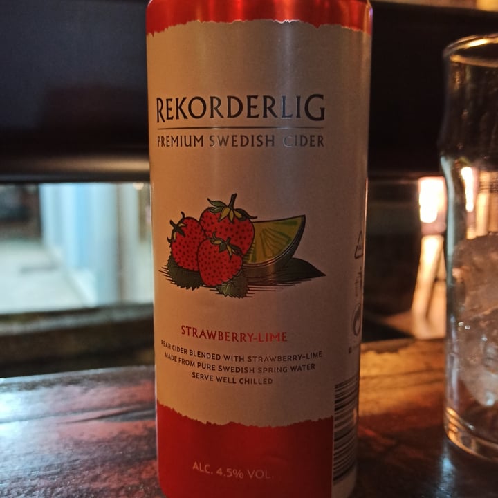photo of Rekorderlig Strawberry-Lime shared by @aillia on  25 May 2022 - review