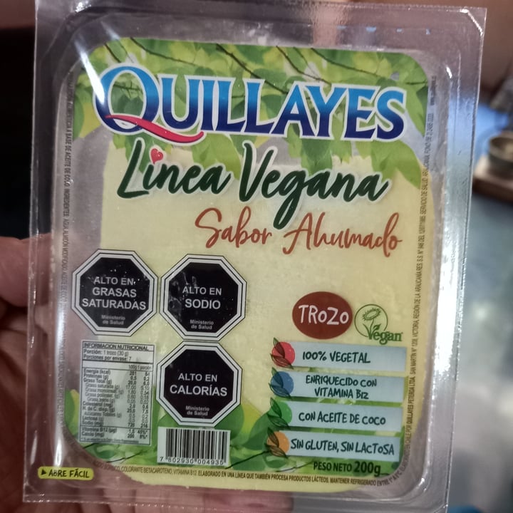 photo of Quillayes Queso Sabor Ahumado shared by @vegan2020pasapiola on  15 Nov 2020 - review