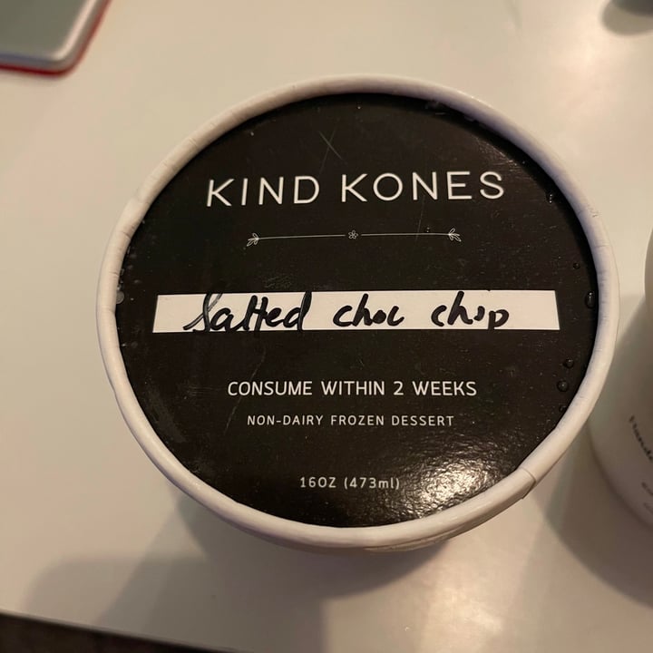 review photo of Kind Kones Salted Chocolate Chip shared by @carachew on 12 Jul 2021 - review